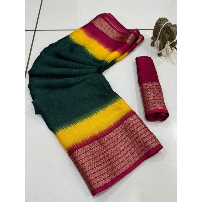 New Trending Marshmallow Soft Silk 3D Pattern Saree