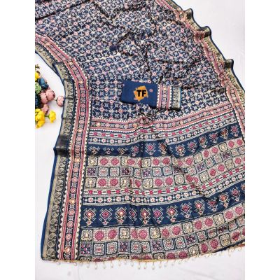 Manbhari Mul Cotton With Jacquard Mango Border Collection